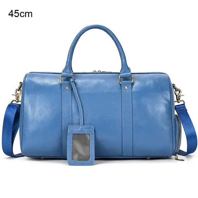 Genuine Leather Travel Bag - VOYA