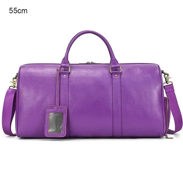 Genuine Leather Travel Bag - VOYA